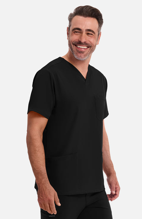Healing Hands Men's Mathew Scrub Top