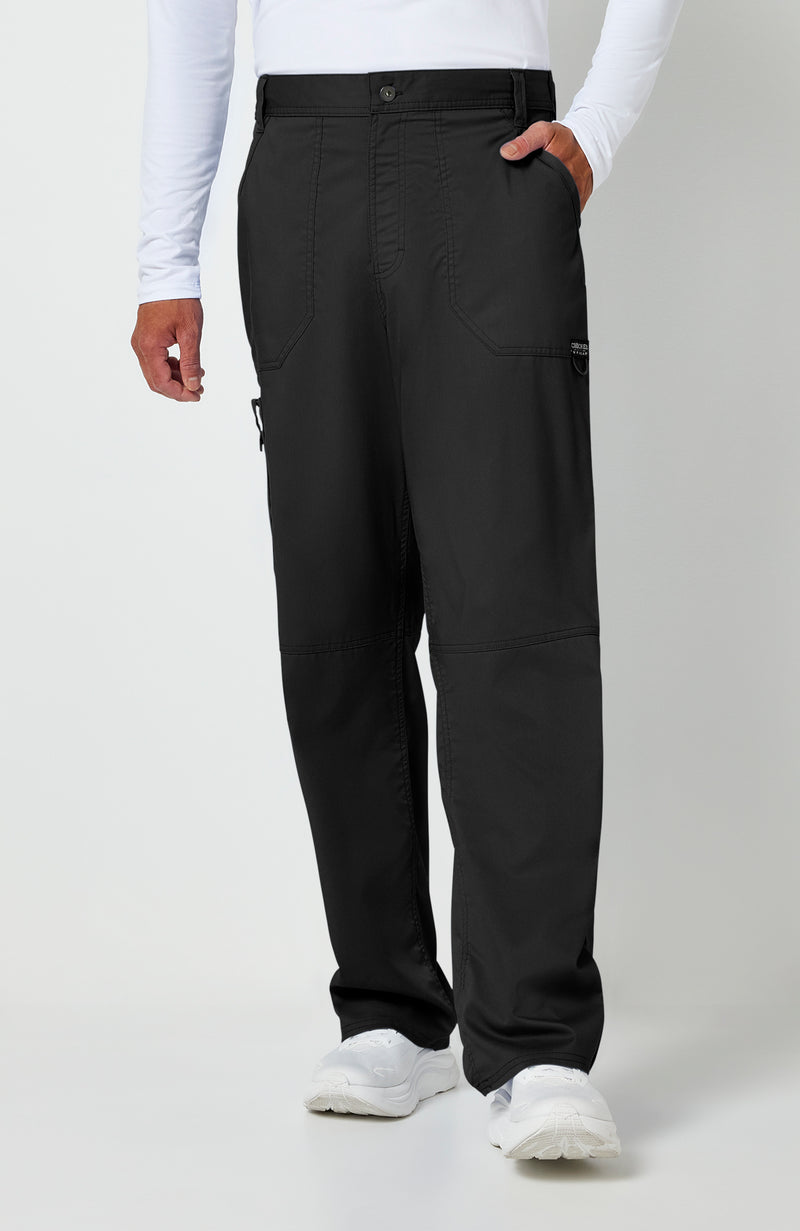 Cherokee Men's Workwear Revolution Seven-Pocket Zip-Fly Cargo Pant